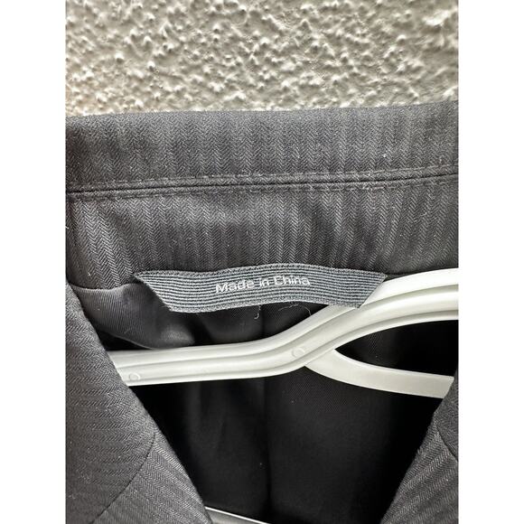 Apt 9 Mens Blazer Size 38S Black Two Button Up Sports Coat - Picture 4 of 12